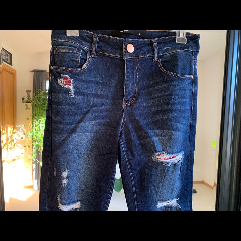 Harper Distressed Jeans - Picture 2 of 6